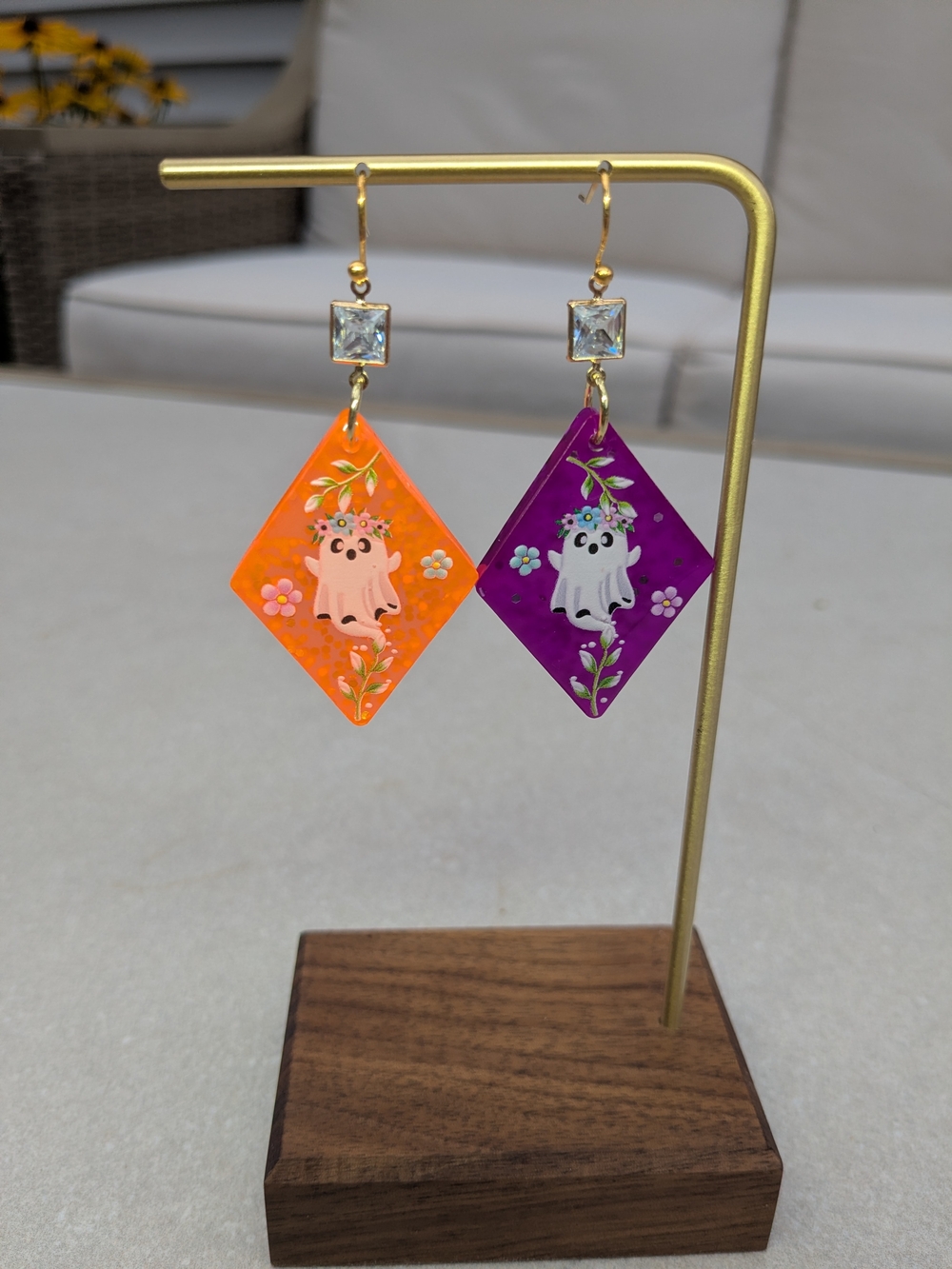 Halloween Cute Ghost Earrings